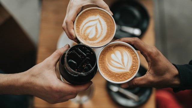 Coffee and pastries